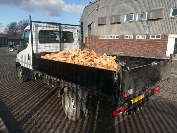 Half Load Mixed Kiln Dried Hardwood Logs